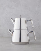 Steel Tea Pot 1.25 L - 2.50 L Silver