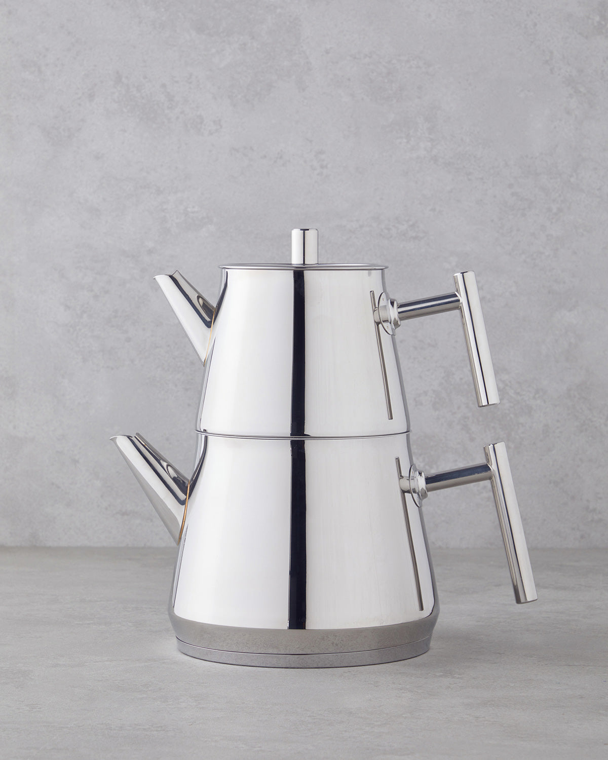 Steel Tea Pot 1.25 L - 2.50 L Silver