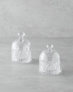 Cosmic Glass Sugar Bowl 7x9x11 cm Transparent (view 4)