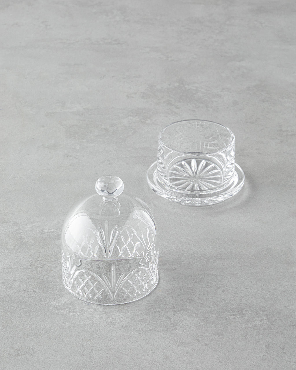 Cosmic Glass Serving Ware 7x7.5x13 cm Transparent (view 2)