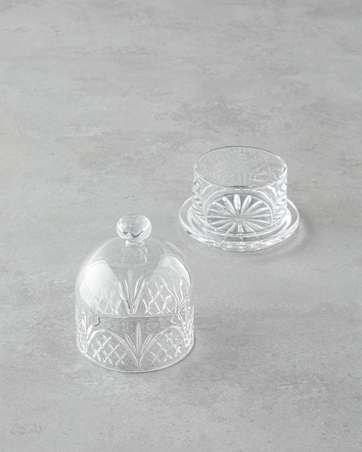 Cosmic Glass Serving Ware 7x7.5x13 cm Transparent (view 2)