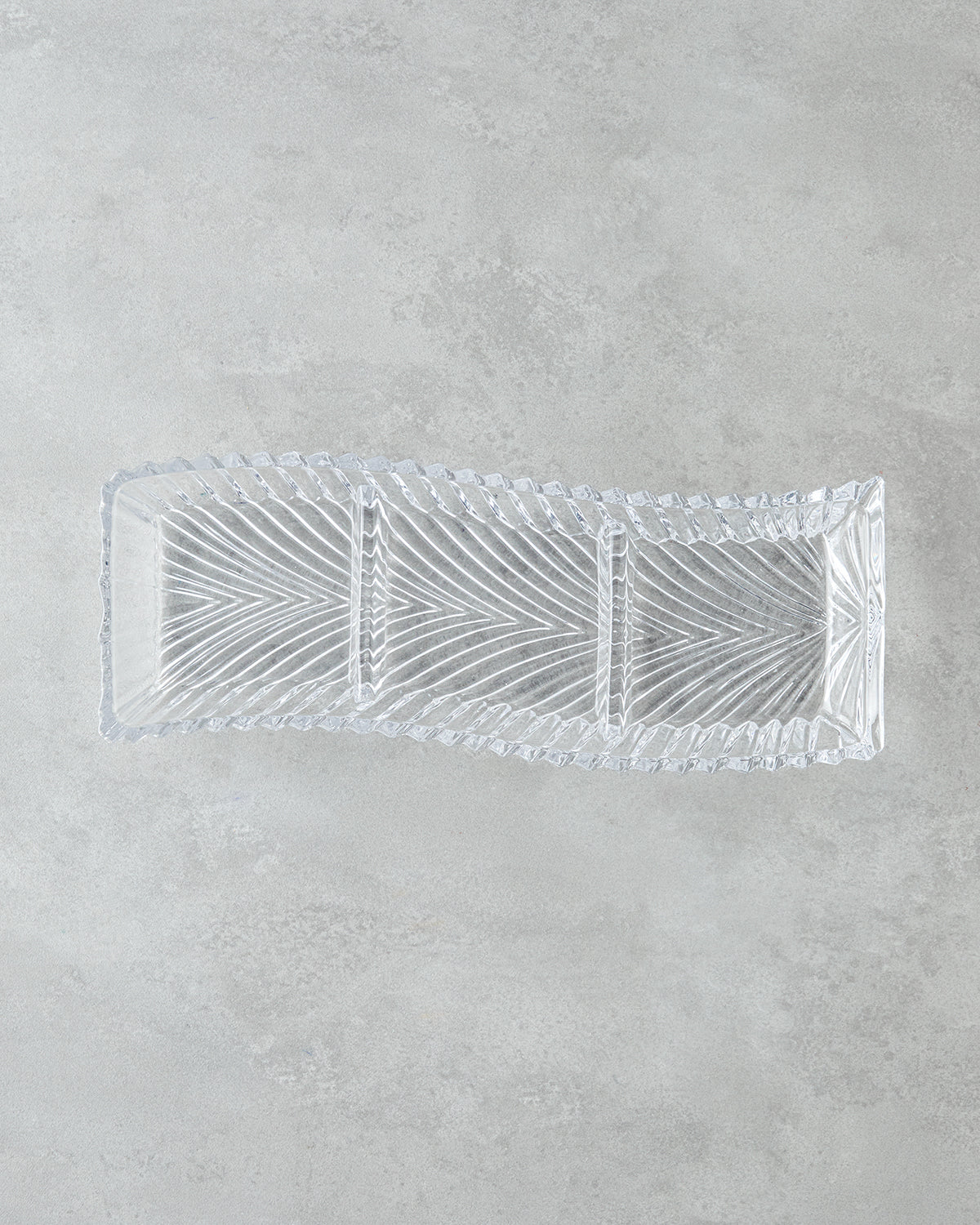 Aura Glass Serving Ware Transparent - 33x31x4 cm (view 2)