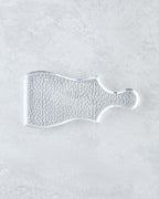 Soft Glass Serving Ware 18x9x1 cm Transparent