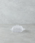Crux Glass Butter Dish 17.5x11x10 cm Transparent