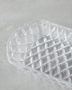 Crux Glass Butter Dish 17.5x11x10 cm Transparent (view 4)
