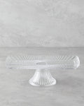 Aura Glass Cake Stand 31x9.5 cm Transparent