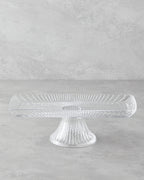 Aura Glass Cake Stand 31x9.5 cm Transparent
