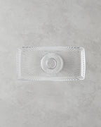Aura Glass Cake Stand 31x9.5 cm Transparent (view 2)
