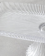 Aura Glass Cake Stand 31x9.5 cm Transparent (view 3)