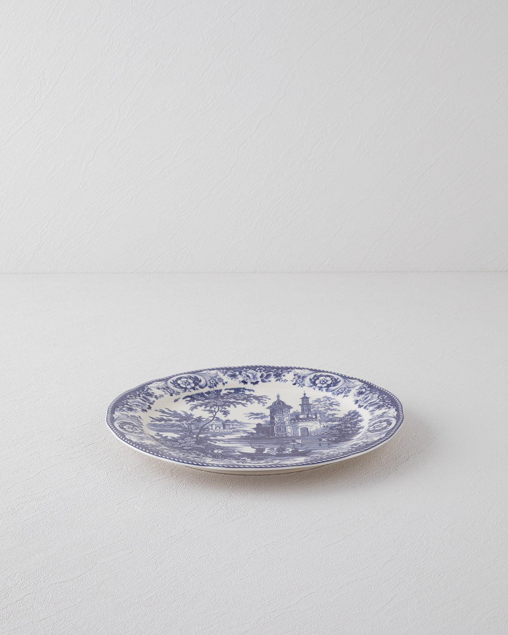 Preston Stoneware Serving Plate 26 cm Navy Blue