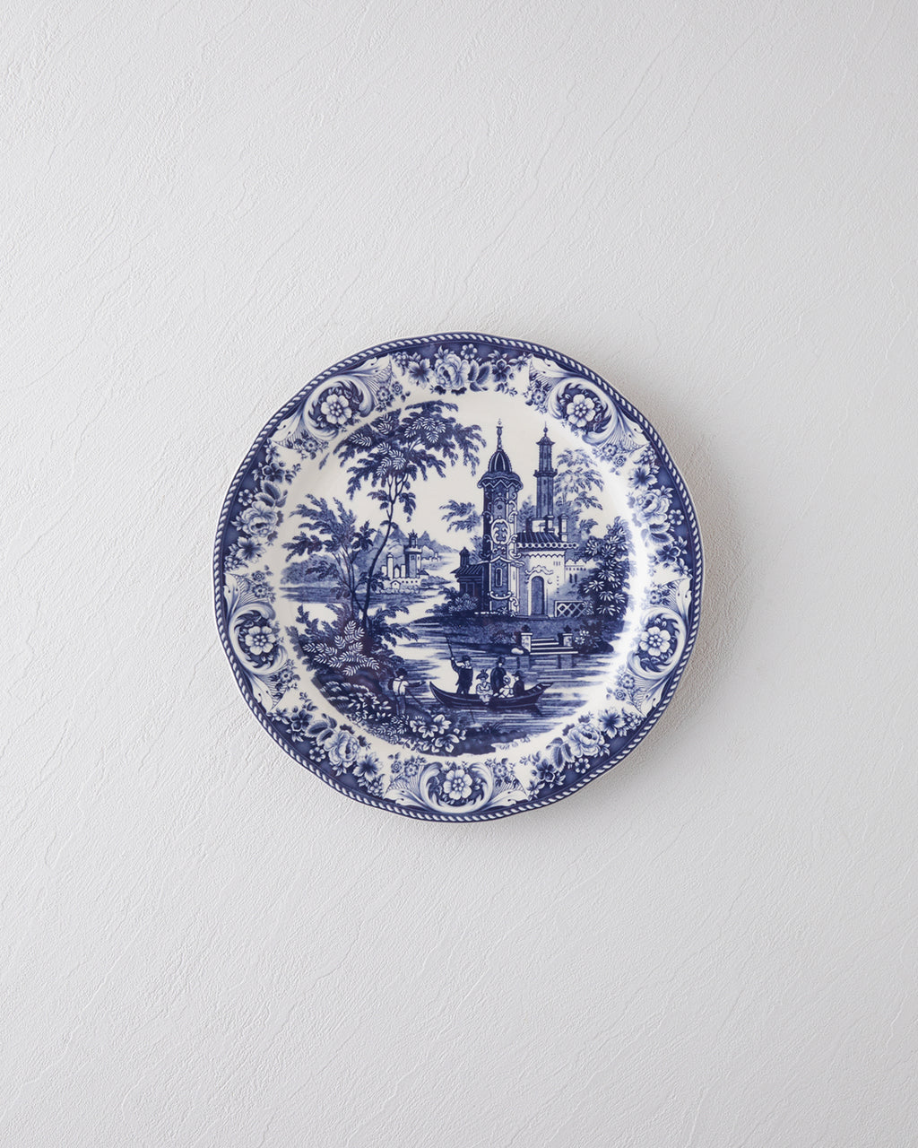 Preston Stoneware Serving Plate 26 cm Navy Blue (view 2)