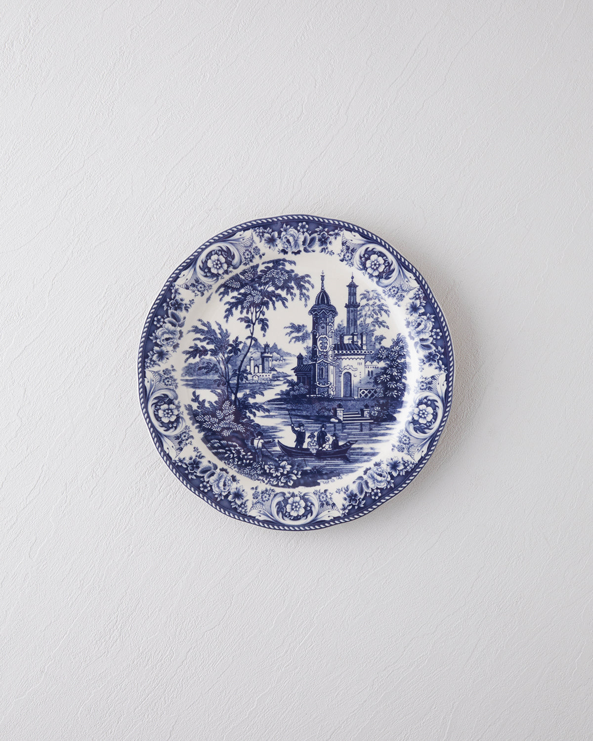 Preston Stoneware Serving Plate 26 cm Navy Blue (view 2)