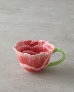 Flowerella Dolomite Mug 250 ml - Yellow - Pink (view 2)