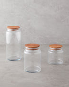 Belle Glass Jar Natural (view 8)