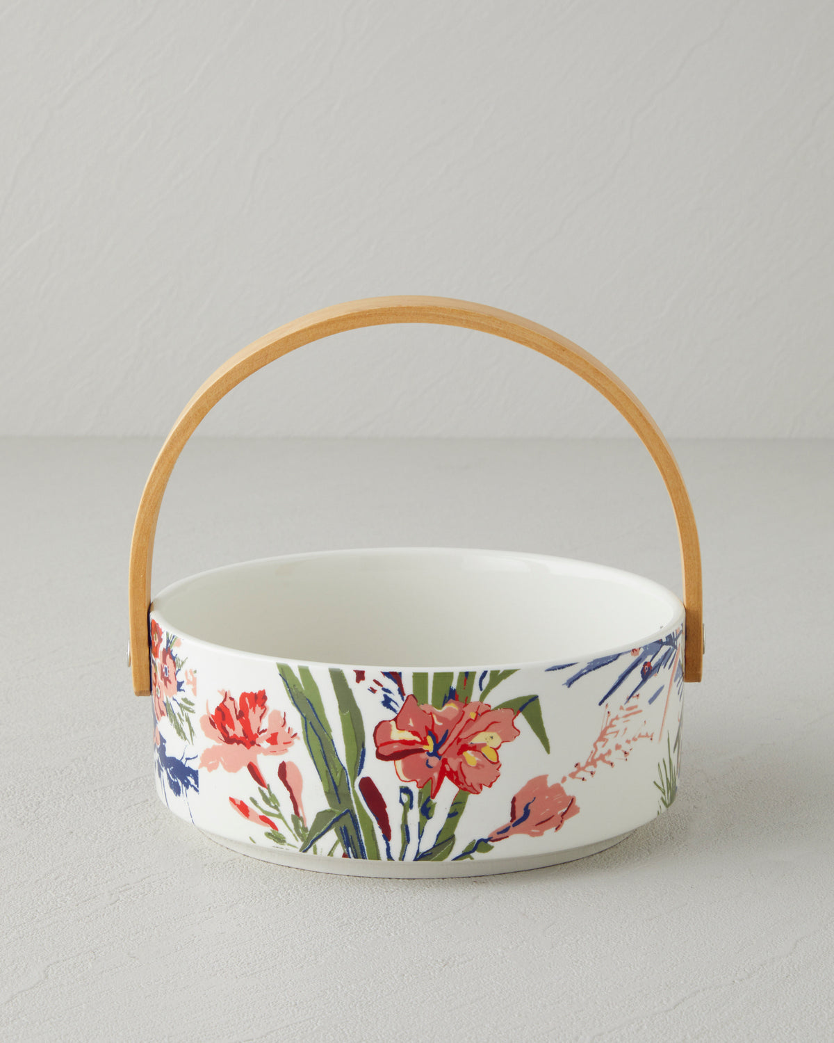 Garden Serenity Stoneware Serving Ware Colored - 17x7 cm