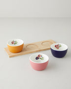 Garden Serenity Stoneware Serving Ware Colored (view 8)