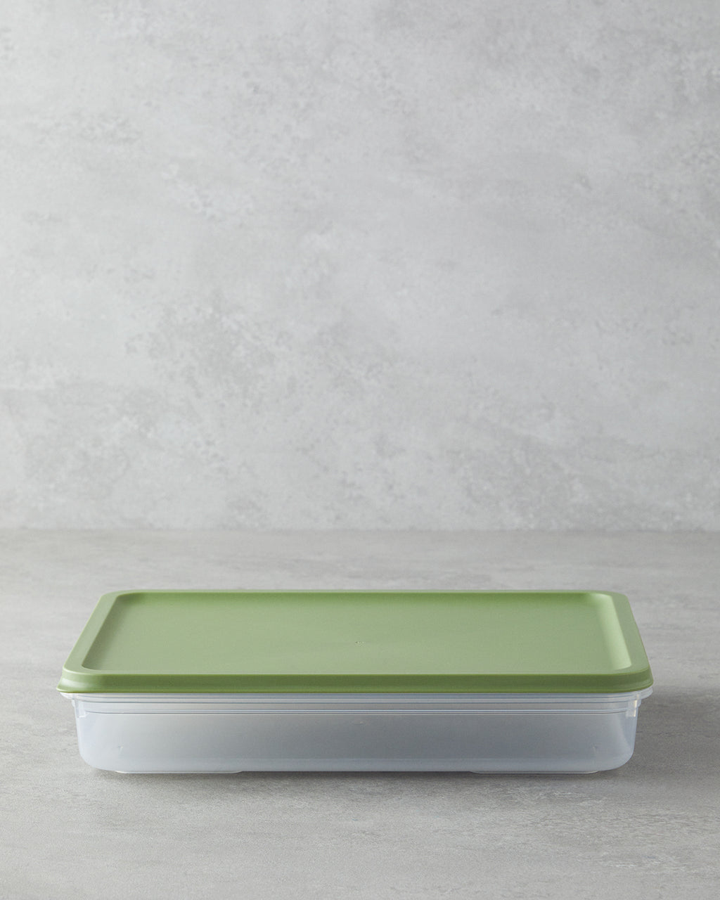 Alice Plastic Storage Container Olive Green - 2600 ml