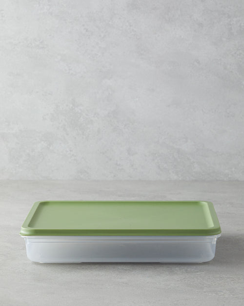 Alice Plastic Storage Container Olive Green - 2600 ml