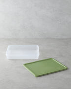 Alice Plastic Storage Container Olive Green - 1200 ml (view 2)
