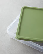 Alice Plastic Storage Container Olive Green (view 3)