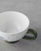 New Bone China Tea Pot 400 ml Blue (view 4)
