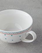 New Bone China Tea Pot Set 400 ml White (view 4)