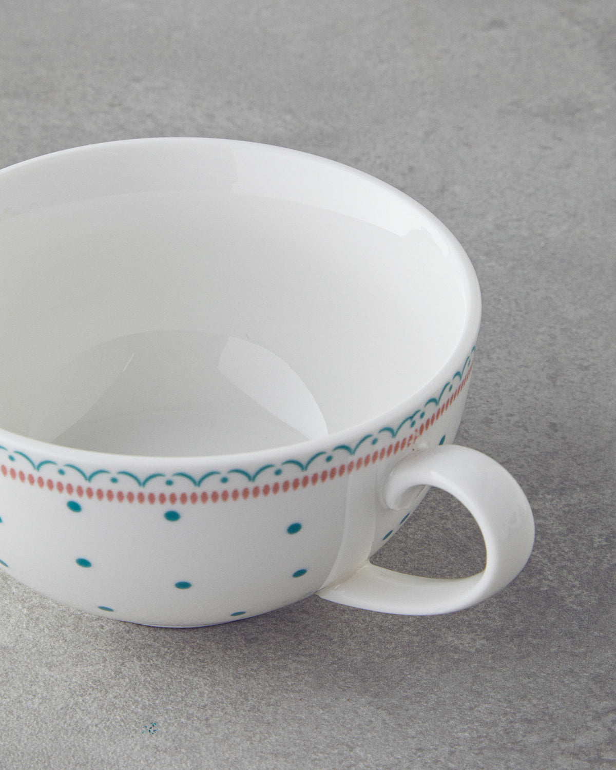 New Bone China Tea Pot Set 400 ml White (view 4)