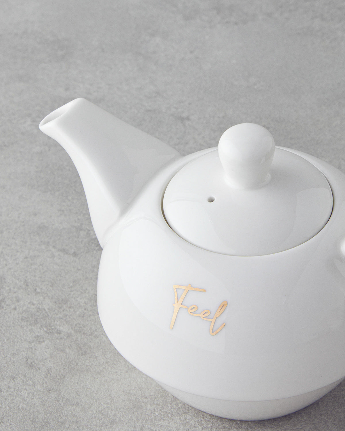 New Bone China Tea Pot Set 400 ml White (view 3)