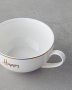 New Bone China Tea Pot Set 400 ml White (view 4)