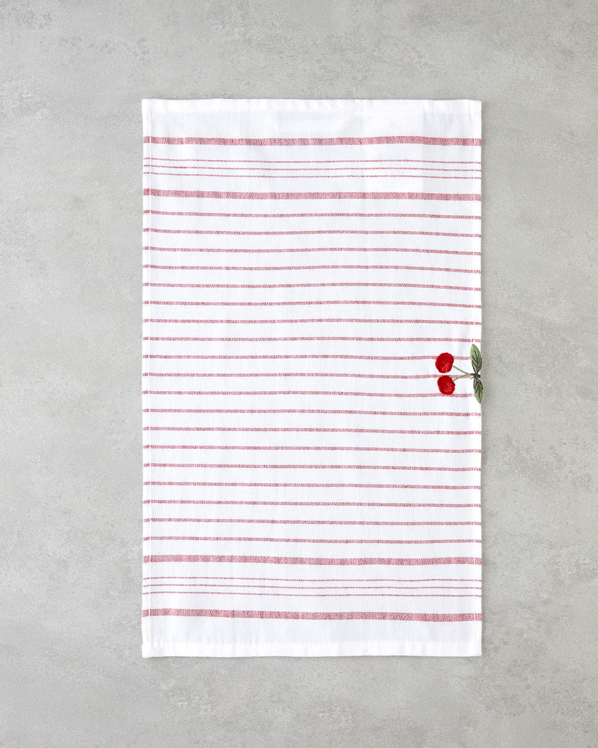 Cherry Cotton Drying Cloth 30x50 cm Red