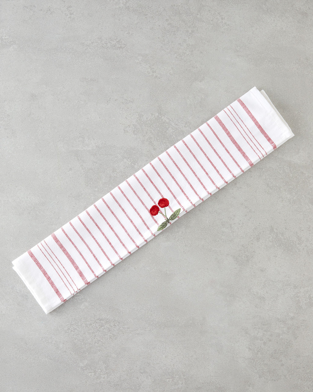 Cherry Cotton Drying Cloth 30x50 cm Red (view 2)