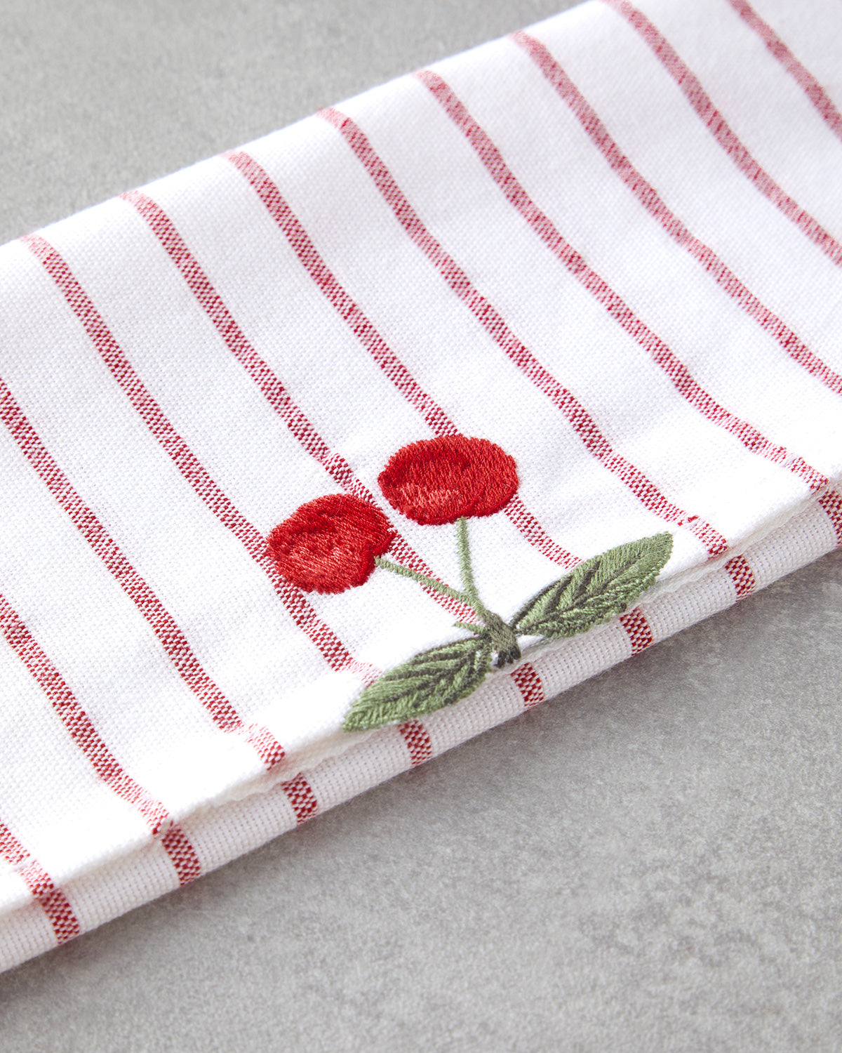 Cherry Cotton Drying Cloth 30x50 cm Red (view 3)