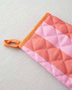 Summer Orange Polyester 2 pcs Kitchen Set 17x30 cm + 20x20 cm Red - Pink (view 3)