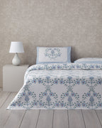 Violet Star Printed Summer Blanket Set Blue (view 7)