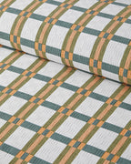 Summer Plaid Printed Cotton Summer Blanket Green (view 7)