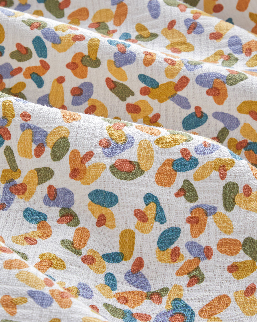 Splash Printed Cotton Summer Blanket Green (view 8)