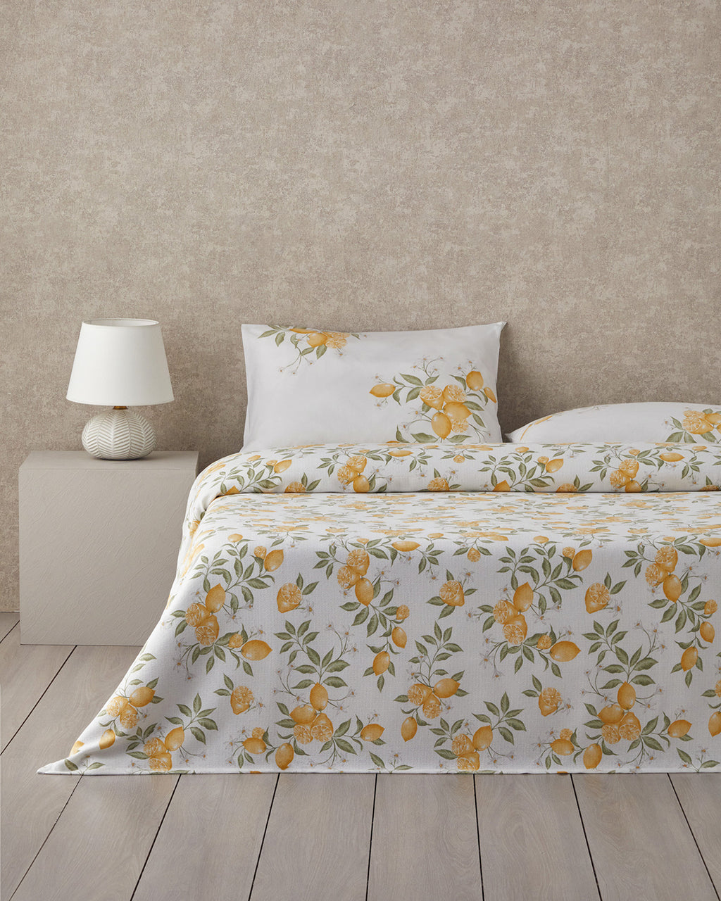 Printed Summer Blanket Set Yellow (view 7)