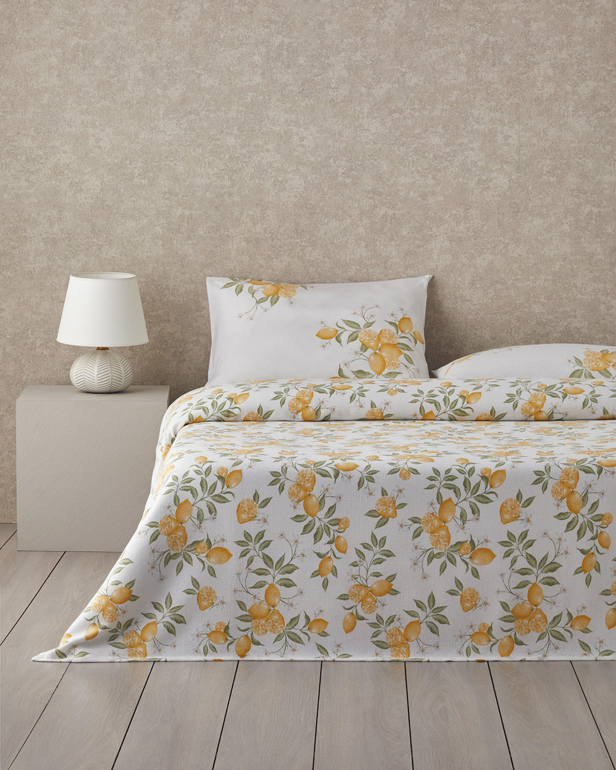 Printed Summer Blanket Set Yellow (view 7)