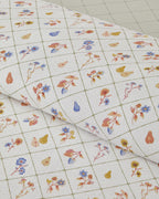 Pear Garden Printed Summer Blanket Set Green (view 3)