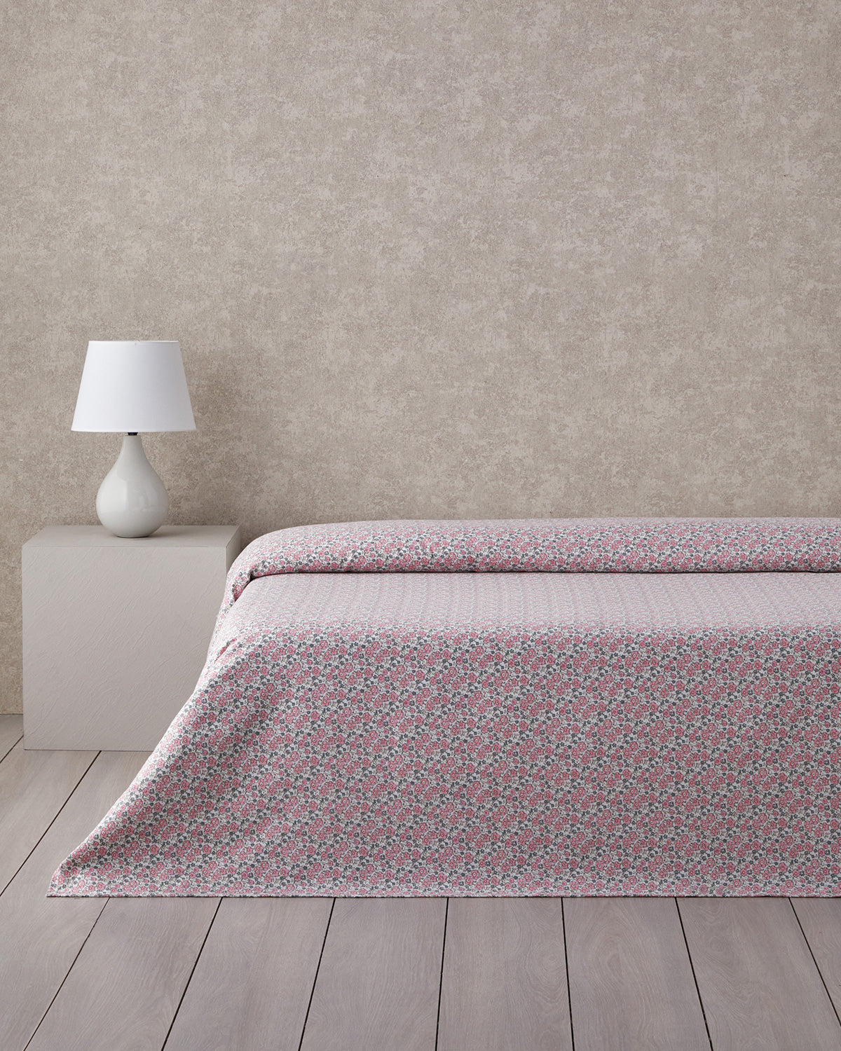 Bright Floral Ecosoft Double Size Summer Blanket 200x220 cm Pink