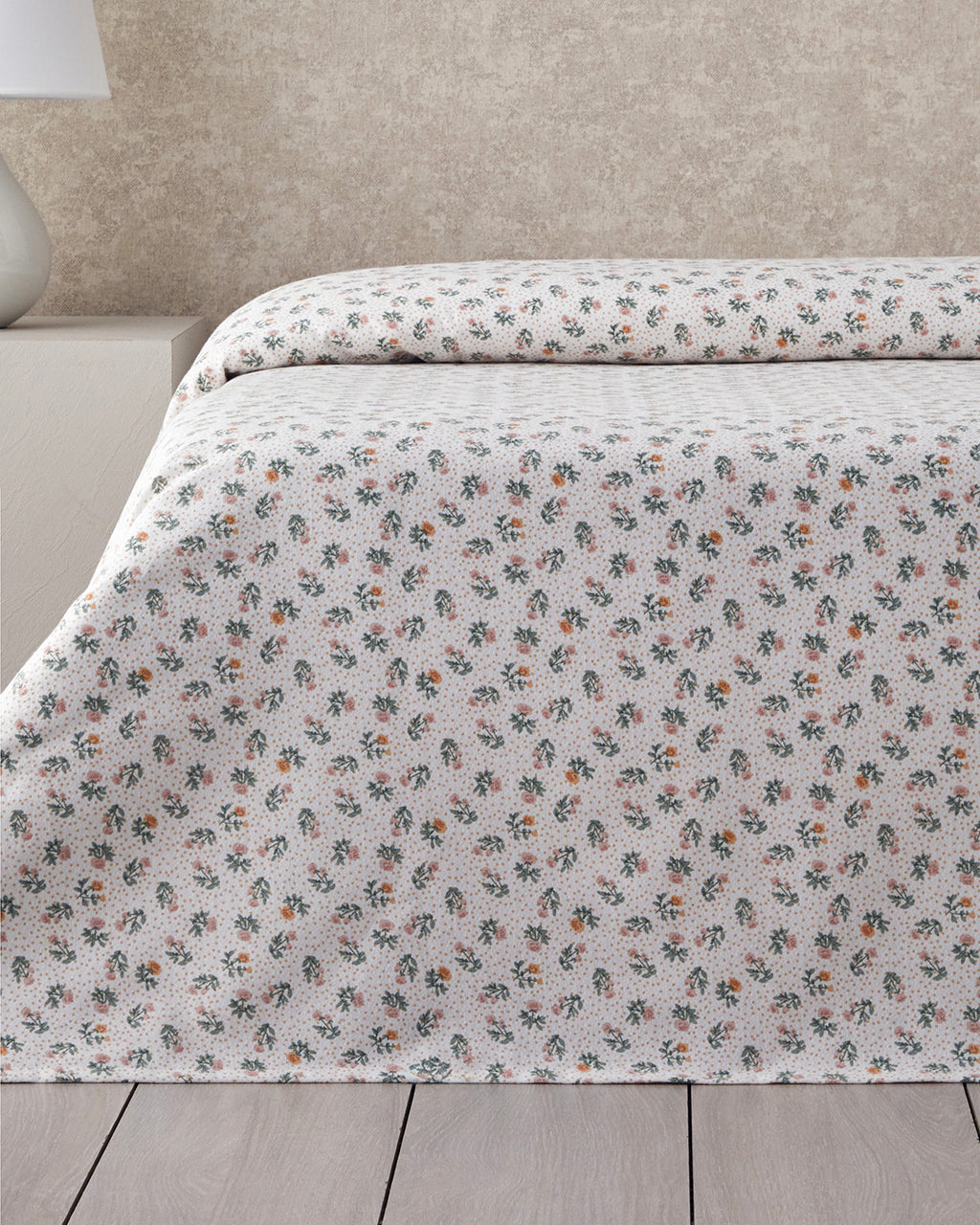 Crispy Dots Ecosoft Double Size Summer Blanket 200x220 cm Green (view 2)