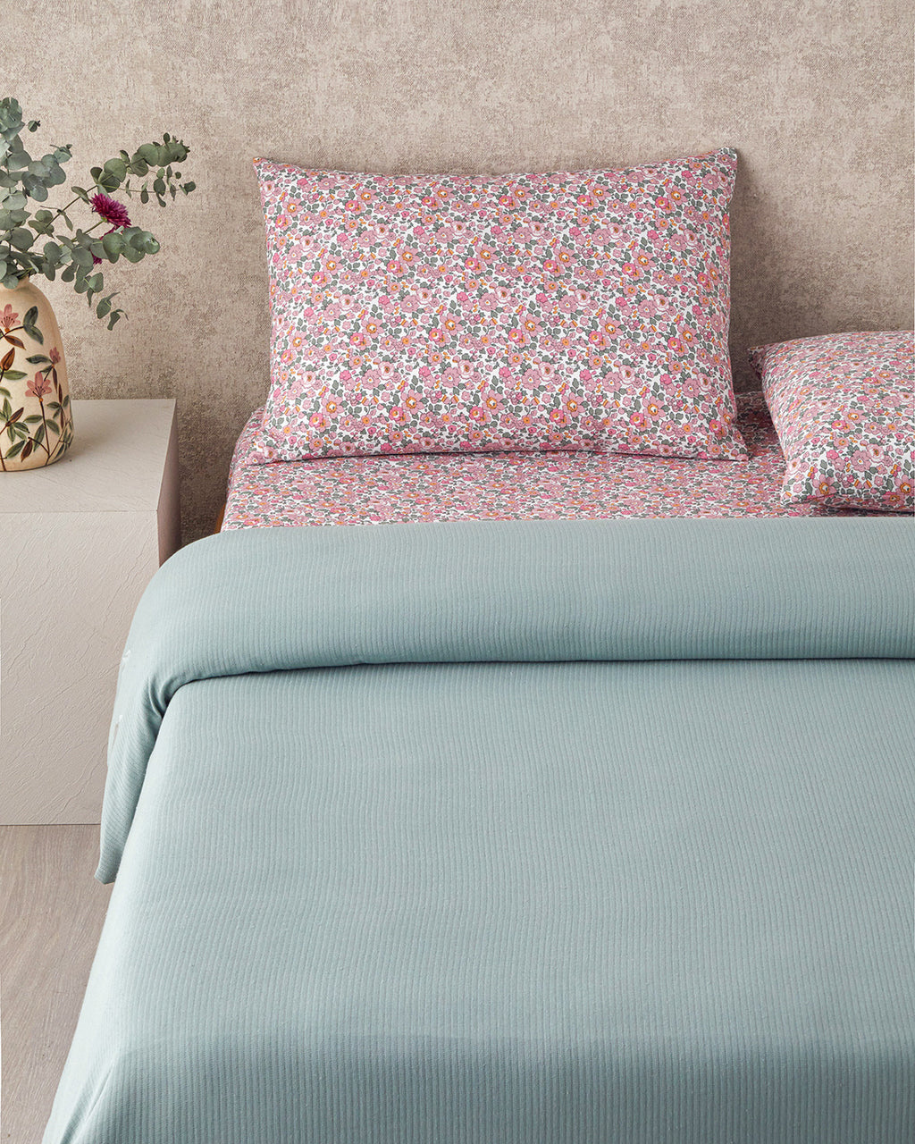 Soft Summer Blanket Set Pink (view 8)
