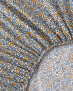 Spring Petal Printed Summer Blanket Set Yellow (view 6)