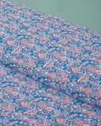 Petit Chamomile Printed Summer Blanket Set Pink - King 240x220 cm (view 3)