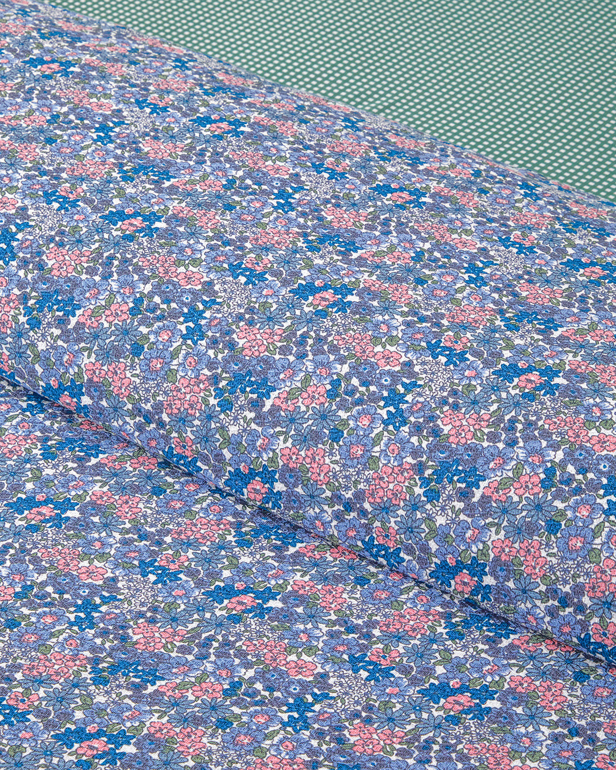 Petit Chamomile Printed Summer Blanket Set Pink - King 240x220 cm (view 3)