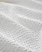 Endless Charm Jacquard Double Size Summer Blanket 200x220 cm White (view 4)