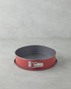 Carbon Steel Classical Springform Round Cake Mold 28x7.6 cm Red