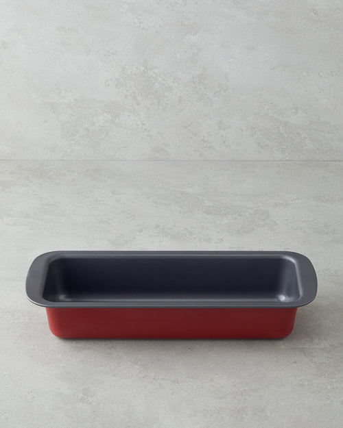 Baker’s Choice Carbon Steel Baton Cake Mold 30x11x6.4 cm Red