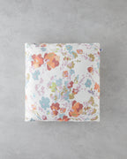 Flower Toss Pillow Cover 45x45 cm Multicolor