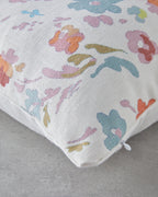 Flower Toss Pillow Cover 45x45 cm Multicolor (view 2)